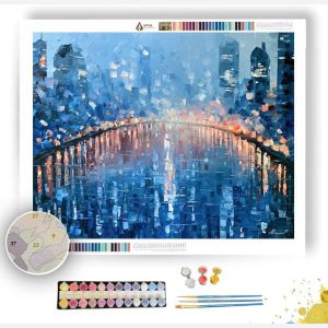 GLACIER CRESCENT - Paint by Numbers Full Kit