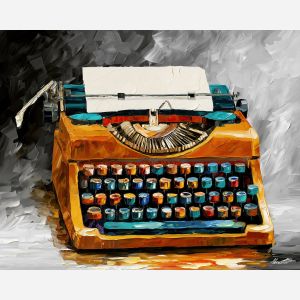 GOLDEN TYPEWRITER BW