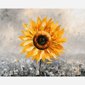 GOLDEN SUNFLOWER BW