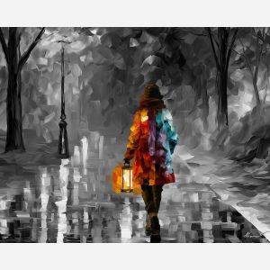GOLDEN LANTERN WALKER BW