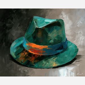 EMERALD FEDORA BW