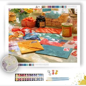 SUNLETTER SUMMERMINT DESK - Paint by Numbers Full Kit