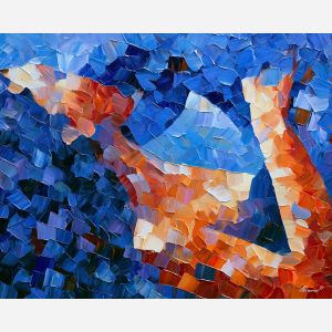 a gentle magnetism, abstract sensuality art, subtle attraction, magnetic pull, luminous surface, palette knife art, decorative painting, textured oil painting, afremov inspired, 5:4 painting