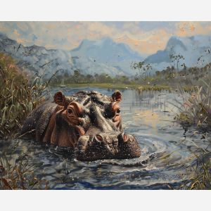 HIPPOPOTAMUS MOUNTAIN LOVER