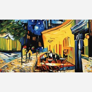 WHIMSICAL NIGHT CAFE