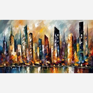 ABSTRACT CITYSCAPE FUSION