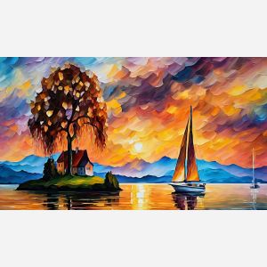 LAKE CONSTANCE SUNSET