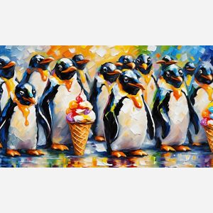 PLAYFUL PENGUIN PARADE