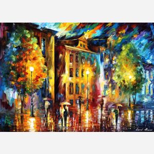 Leonid Afremov, oil on canvas, palette knife, buy original paintings, art, famous artist, biography, official page, online gallery, large artwork, impressionism, belgium