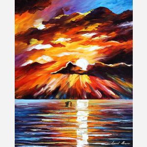 sunset clouds, sunset clouds painting