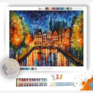 AMSTERDAM CANAL - Paint by Numbers Full Kit