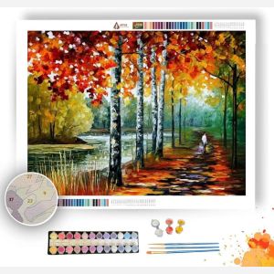 BY THE LAKE - Paint by Numbers Full Kit