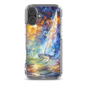 STORMY SUNSET - iPhone 16 Plus phone case