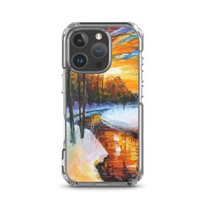 WINTER SUNSET - iPhone 16 Pro phone case