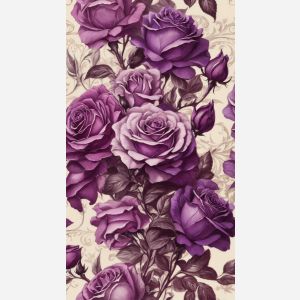 Victorian Purple Rose