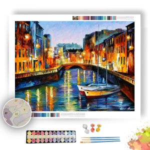 EVENING RIVER - Paint By Numbers Full Kit