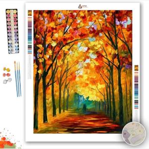 FAREWELL TO AUTUMN - Paint by Numbers Full Kit