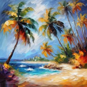 Mixed Media Painting By Leonid Afremov Studio