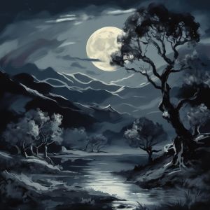 FULL MOON REFLECTIONS