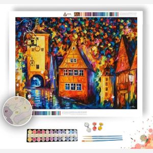 GERMANY MEDIEVAL ROTHENBURG - Paint by Numbers Full Kit