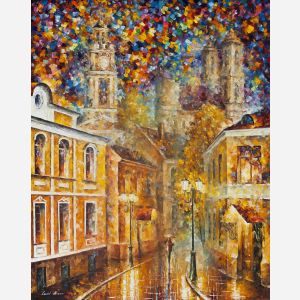 afremov, original, oil, painting, palette knife, impressionist, impressionism, surreal, surrealism, city, buy painting, buy art , purchase painting, purchase art, cityscape