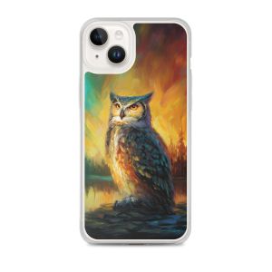 AURORA OWL - iPhone 14 Plus Clear case for iPhone®