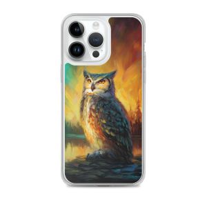 AURORA OWL - iPhone 14 Pro Max Clear case for iPhone®