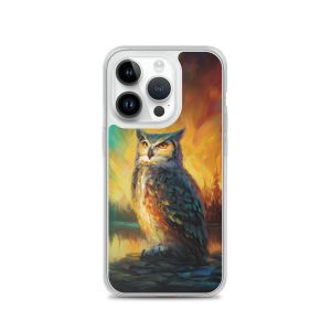AURORA OWL - iPhone 14 Pro Clear case for iPhone®