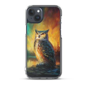 AURORA OWL - iPhone 15 Plus Clear case for iPhone®