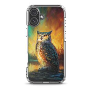 AURORA OWL - iPhone 16 Plus Clear case for iPhone®