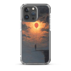 BALLOON TETHERED GHOST - iPhone 15 Pro Max Clear case for iPhone®