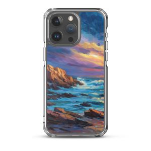 BRITTANY COAST ROCKS - iPhone 15 Pro Max Clear case for iPhone®