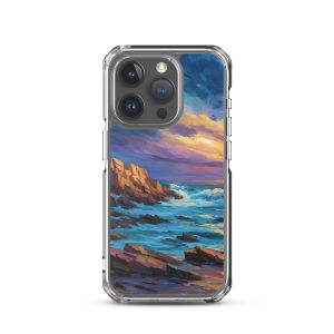 BRITTANY COAST ROCKS - iPhone 15 Pro Clear case for iPhone®