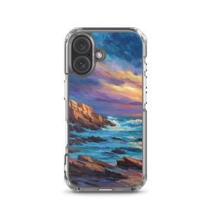 BRITTANY COAST ROCKS - iPhone 16 Clear case for iPhone®