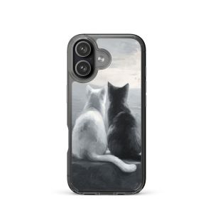 CALM EMBRACE B&W - iPhone 17 Clear case for iPhone®