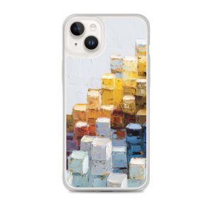 CHROMELLE SIGNAL SPIRAL - iPhone 14 Plus Clear case for iPhone®