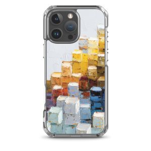 CHROMELLE SIGNAL SPIRAL - iPhone 16 Pro Max Clear case for iPhone®