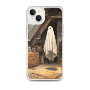 COZY ATTIC GHOST - iPhone 14 Plus Clear case for iPhone®