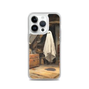 COZY ATTIC GHOST - iPhone 14 Pro Clear case for iPhone®