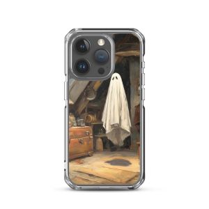 COZY ATTIC GHOST - iPhone 15 Pro Clear case for iPhone®