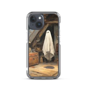 COZY ATTIC GHOST - iPhone 15 Clear case for iPhone®