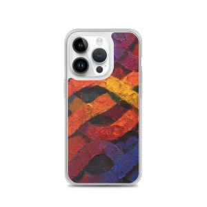 DISTANT TRACE - iPhone 14 Pro Clear case for iPhone®