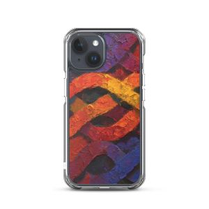 DISTANT TRACE - iPhone 15 Clear case for iPhone®