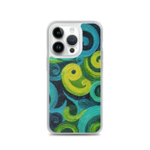 ELECTRIC SYMMETRY CONTOUR - iPhone 14 Pro Clear case for iPhone®