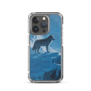 FROSTBOUND WOLF RIDGE - iPhone 15 Pro Clear case for iPhone®