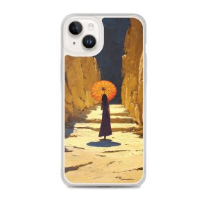 GOLDEN SHADOW - iPhone 14 Plus Clear case for iPhone®