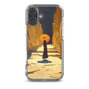 GOLDEN SHADOW - iPhone 16 Plus Clear case for iPhone®