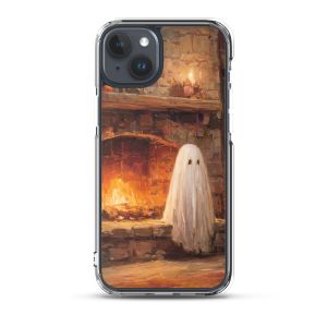 HEARTHSIDE GHOST FRIEND - iPhone 15 Plus Clear case for iPhone®
