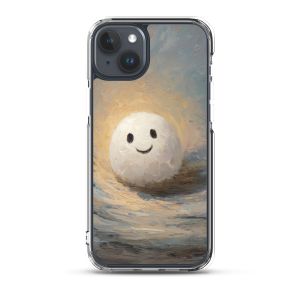 MOONLIT MARSHMALLOW GHOST - iPhone 15 Plus Clear case for iPhone®