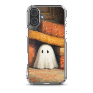 PILLOW FORT GHOST - iPhone 16 Plus Clear case for iPhone®